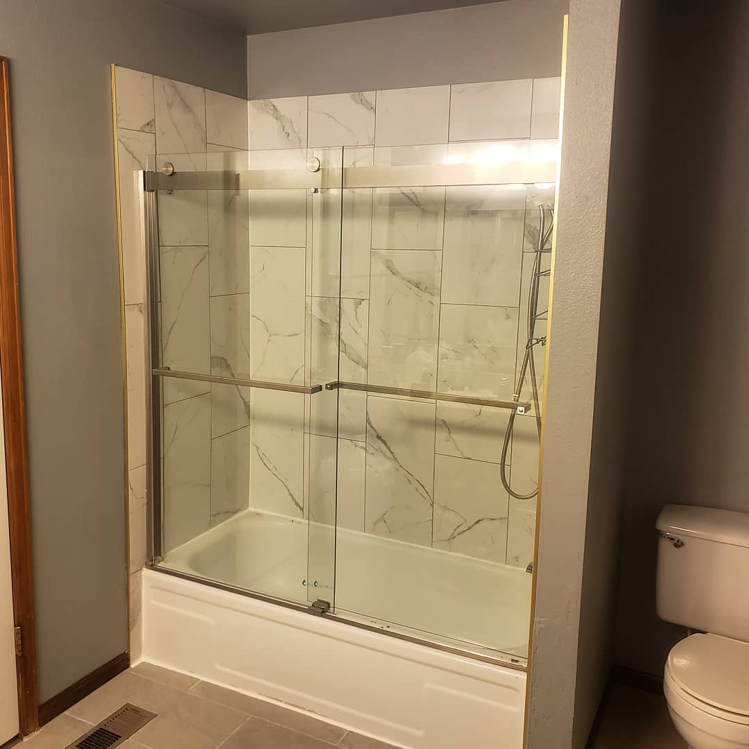 Shower Door Install