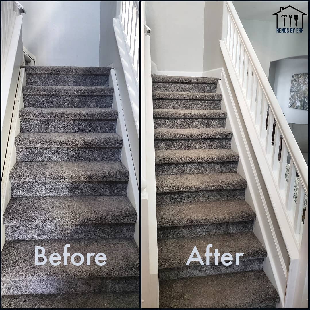 Stair Trim Install